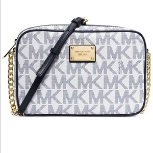 Michael Kors Navy/White Crossbody